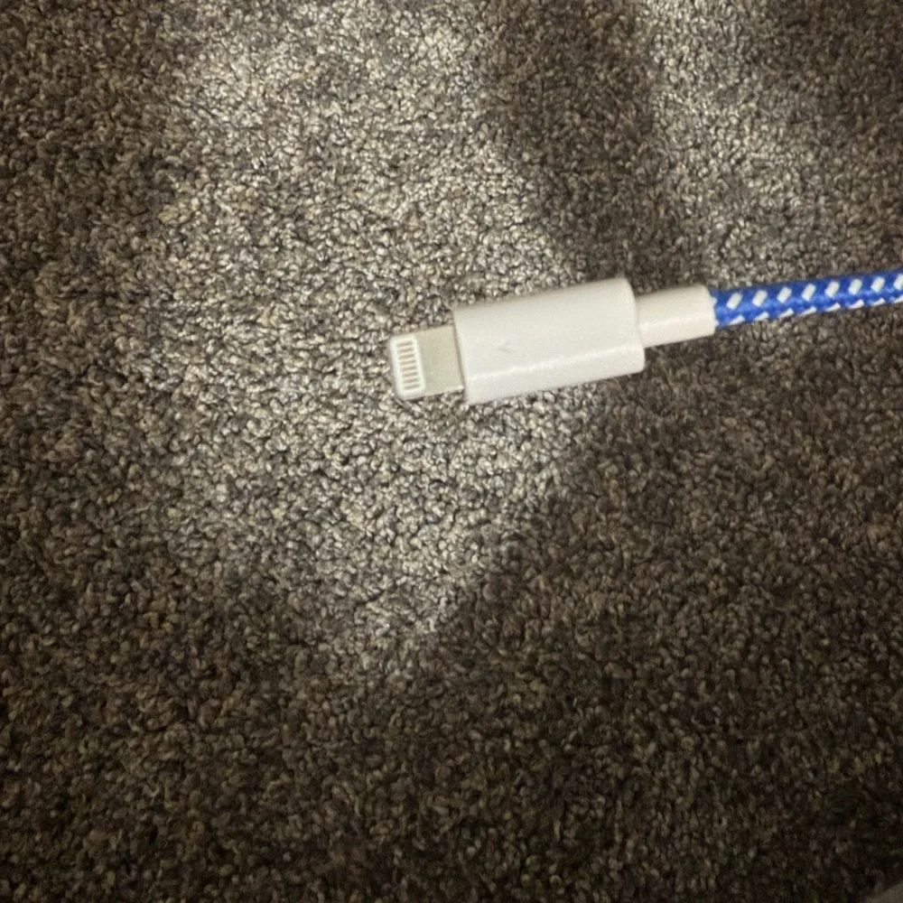 Braided USB Charging Cable Set - Black, Blue, Gray